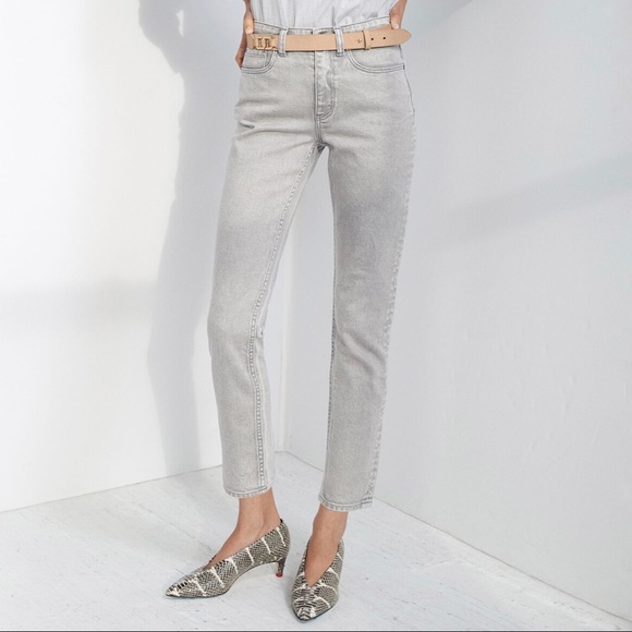 Rebecca Taylor Denim - LaVie Rebecca Taylor Ines High rise Jeans Gray